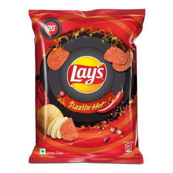 Lays Sizzling Hot Chips 48 G