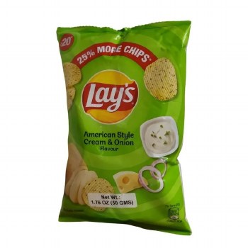 Lays American Style Cream & Onion 50 G