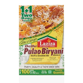 Laziza Delhi Pulao Biryani 100 G