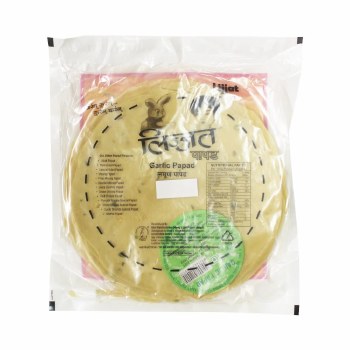 Lijjat Garlic Papad 200 G