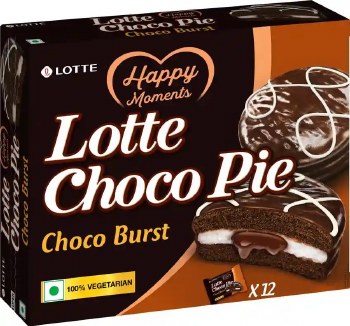 Lotte Choco Cocoa Pie 12 Pcs