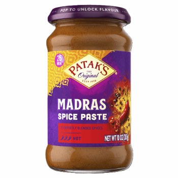 Patak's Madras Spice Paste 10 Oz