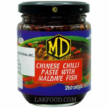 MD Chinese Chilli Paste With Maldive Fish 270 Gm