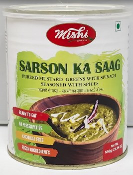 Mishi Sarson Ka Saag 850 Gr.