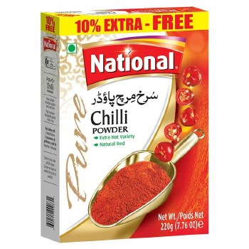 National Chilli Powder 220 G