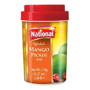 National Hyderabadi Mango Pickle In Oil 1 KG