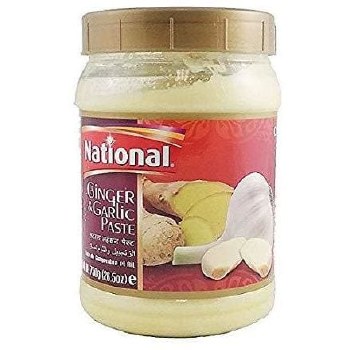 National Ginger Garlic Paste 5 Lbs