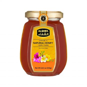 AL-SHIFA Pure NATURAL Honey 250 G