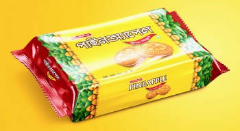 Oly Pineapple Cream Biscu 140g