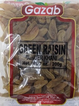 Gazab Green Raisins 200 G