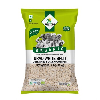 24 Mantra Urad White Split 4 Lb