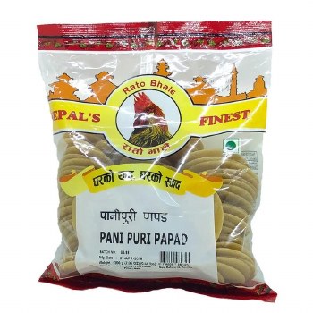 Rato Bhale Unfried Pani Puri Papad 200 G