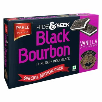 Parle Hide & Seek Vanilla Black Bourbon 600 G