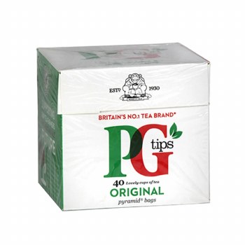 PG Tips 40 Pyramid Bags The Original Taste 116 G