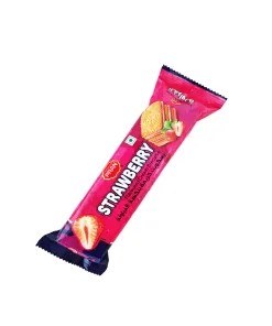 Pran Starwberry Biscuits 90g