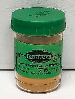 Preema Green Color 25 G