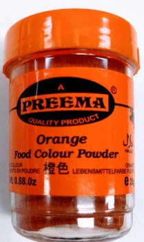 Preema Orange Food Color 25 G
