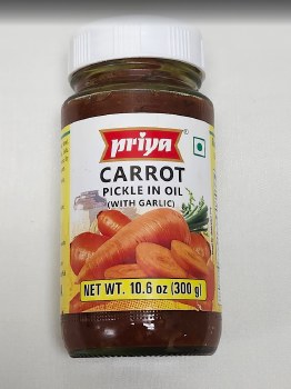 Priya Carrot W Garlic Pic 300g