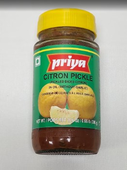 Priya Citron Pic W O G 300g