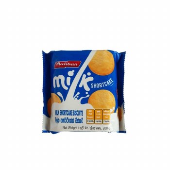 Malliban Milk Short Cake 200 G