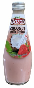 Gazab Coconut Milk Starwberry 290ml