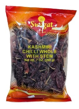 Swagat Kashmiri Chilli Whole 200g