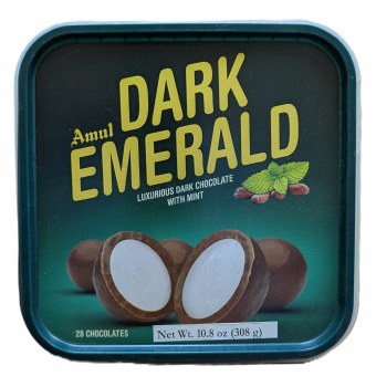 Amul Dark Emerald Mint Chacolates 308g