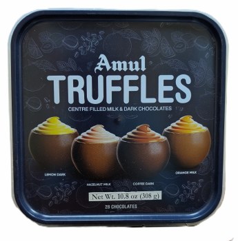 Amul Truffles Milk & Dark Chacolates 308g