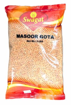 Swagat Masoor Gota 2 Lbs