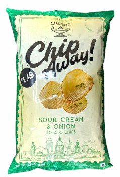 Deep Sour Cream & Onion Potato Chips 130g