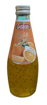 Gazab Chia Seed Orange Drink 290ml