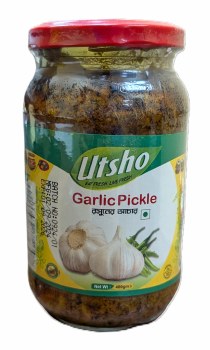 Utsho Garlic Pickle 400g