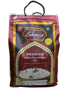 Shazia Premium XXL Indian Basmati Rice 10 Lb