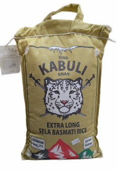 Kabuli Extra Long Sela Basmati Rice 10 Lb