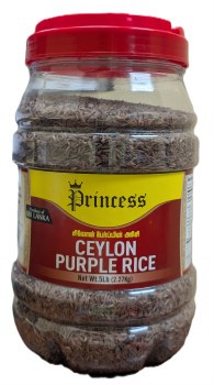 Princess Ceylon Purple Rice 5 Lb