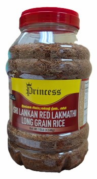Princess Red Basmati Rice 10 LB