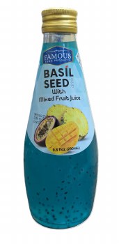 Famous Basil Seed Drink with Mixed Fruit Juice 290ml