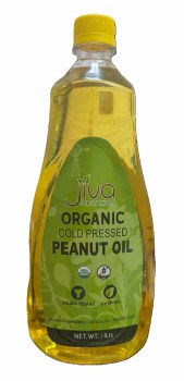 Jiva Cold Pressed Organic Peanut Oil 1 Ltr