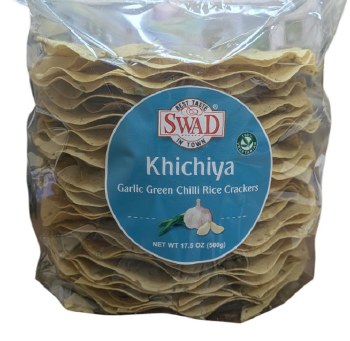 Swad Kichiya Green Garlic Rice Crackers 500g