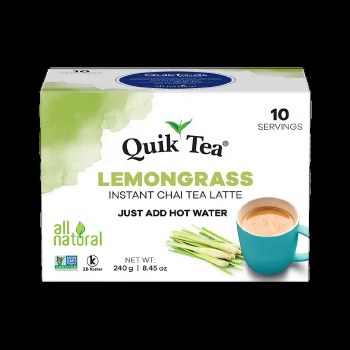 Quik Tea LemonGrass Instant Chai Tea Latte 240 G