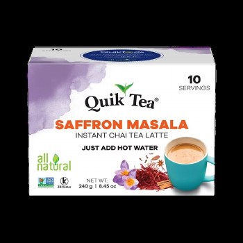 Quik Tea Saffron Masala Instant Chai Tea Latte 240 G