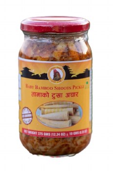 Rato Bhale Baby Bamboo Shoots Pickle 375g