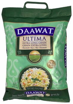 Daawat Ultima Extra Long Grain Basmati Rice 12 Lbs