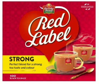 Brooke Bond Red Label 100 Black Tea Bags