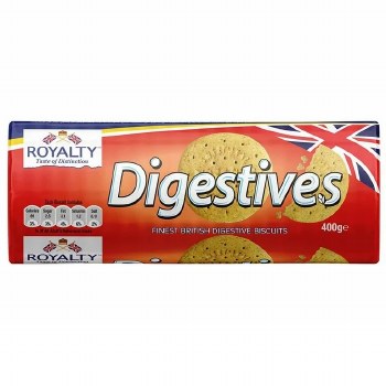 Royalty Digestives Finest British Digestive Biscuits 400 G