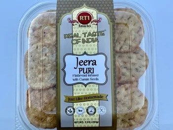 RTI Snacks Jeera Puri 200 G