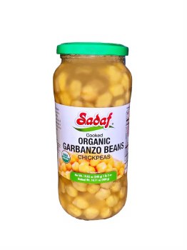 Sadaf Organic Garbanzo Beans 400g