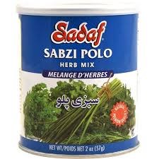 Sadaf sabzi polo herb mix 2oz