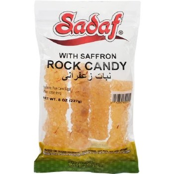 Sadaf Saffron Rock Candy 8 Oz