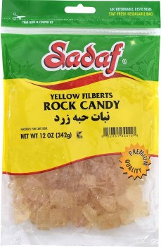 Sadaf Yellow Filberts Rock Candy 12 Oz